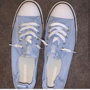 RARE baby blue converse!!